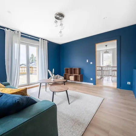 Grand Duplex 5 Chambres, Ideal Equipes, Travailleurs & Groupes Διαμέρισμα Volmerange-Les-Mines