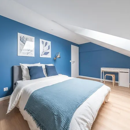 Grand Duplex 5 Chambres, Ideal Equipes, Travailleurs & Groupes Apartman Volmerange-Les-Mines